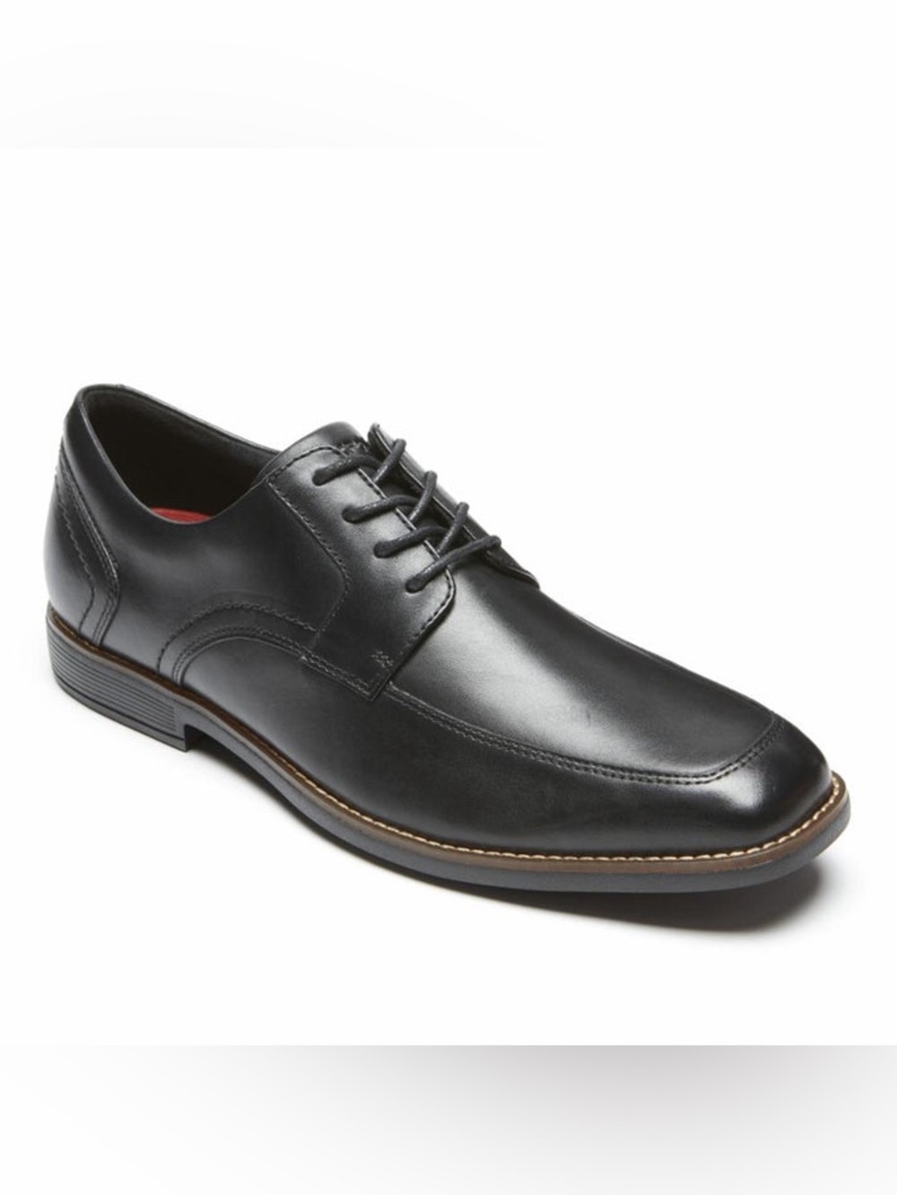 Rockport men’s derby shoes black leather 10.5